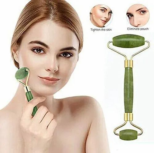 Double Head Jade Facial Massage Roller